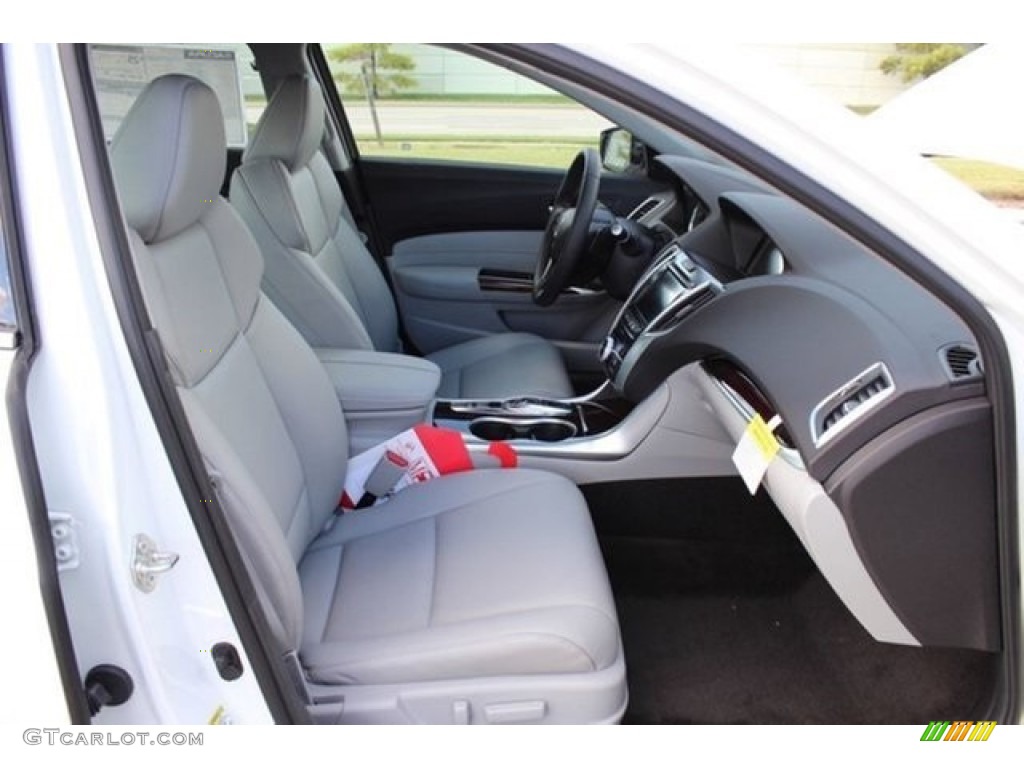 2016 TLX 3.5 Technology - Bellanova White Pearl / Graystone photo #20