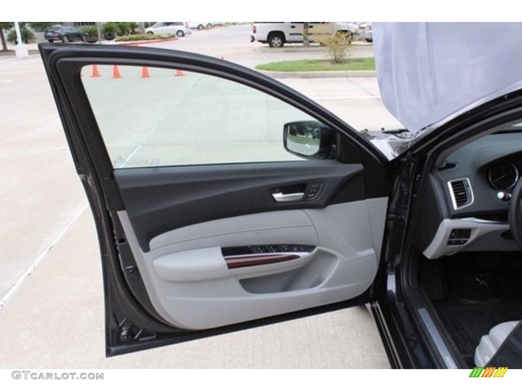 2016 Acura TLX 2.4 Graystone Door Panel Photo #108043178