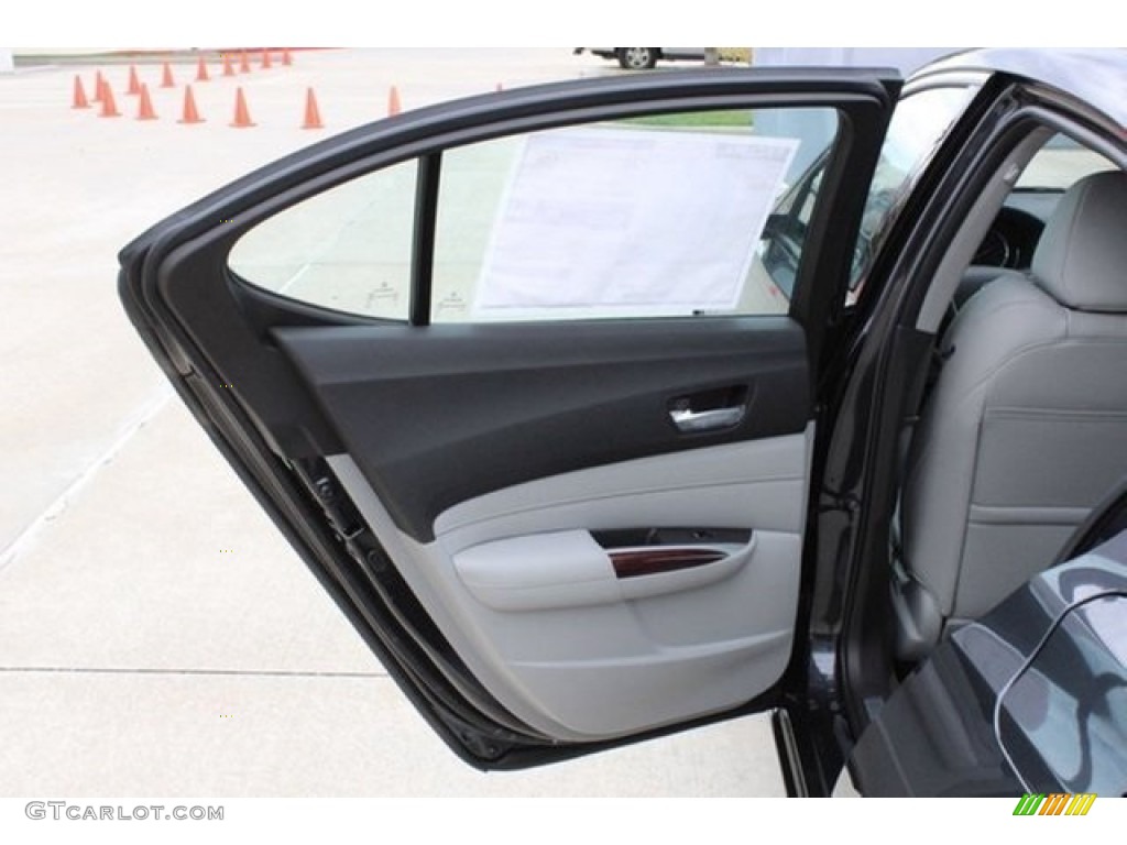 2016 Acura TLX 2.4 Graystone Door Panel Photo #108043190