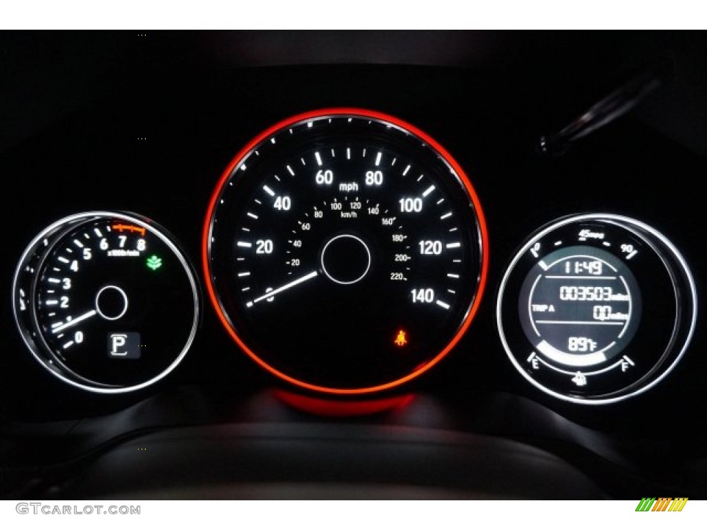 2016 HR-V EX - Alabaster Silver Metallic / Gray photo #15