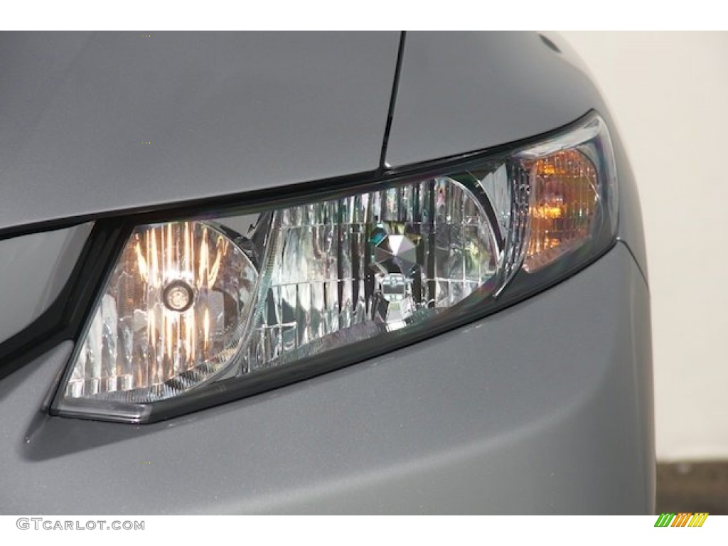 2015 Civic LX Sedan - Alabaster Silver Metallic / Gray photo #5