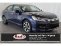 Obsidian Blue Pearl 2016 Honda Accord EX-L Sedan