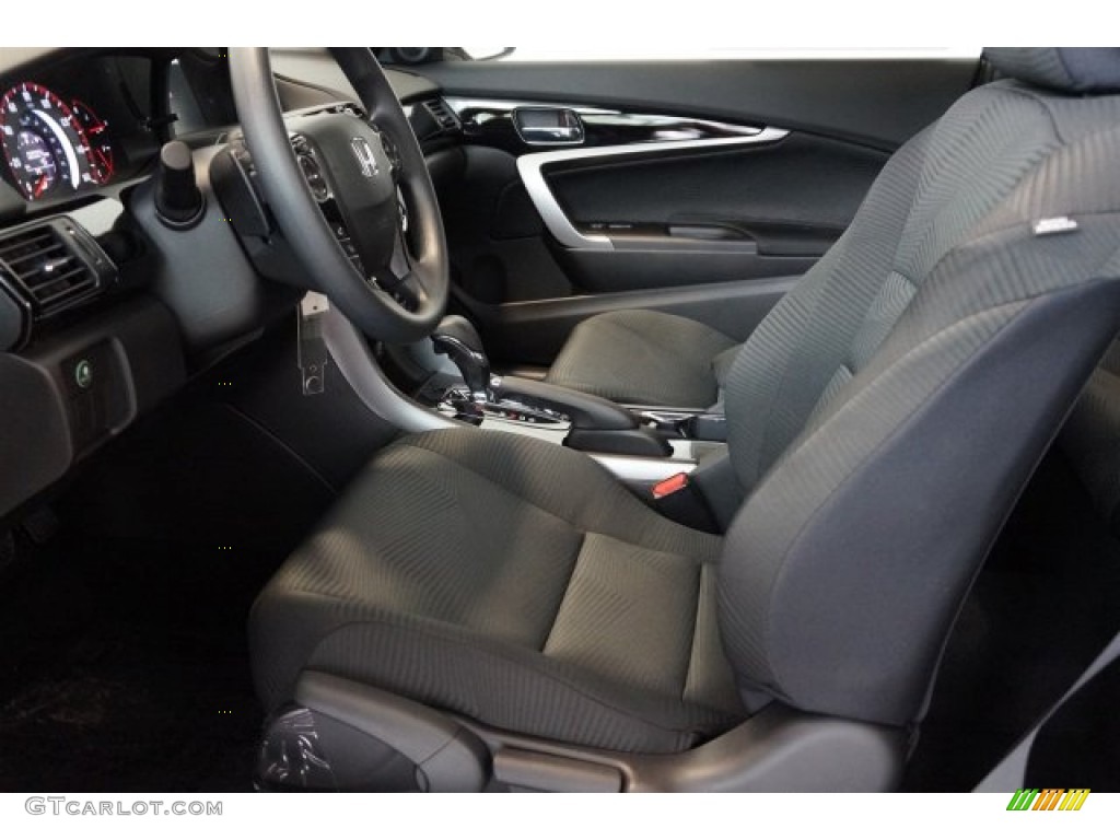 Black Interior 2016 Honda Accord LX-S Coupe Photo #108046460