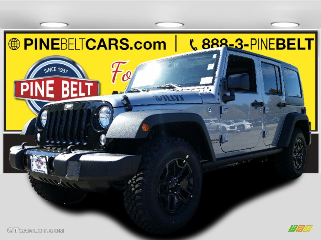 Billet Silver Metallic Jeep Wrangler Unlimited