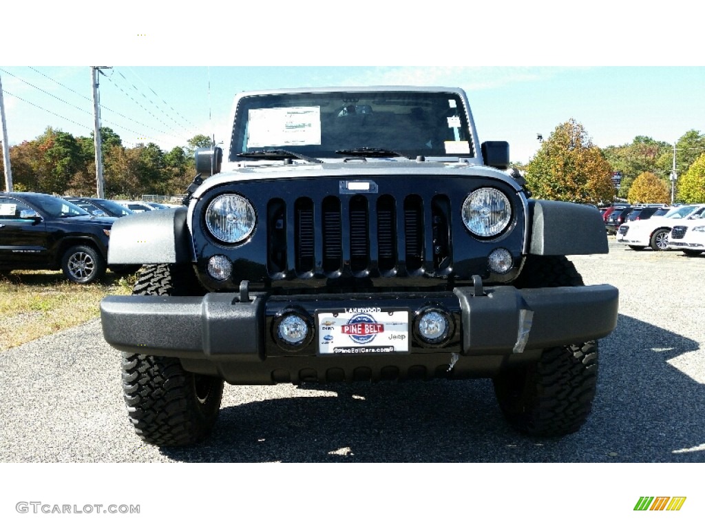 2016 Wrangler Unlimited Sport 4x4 - Billet Silver Metallic / Black photo #2