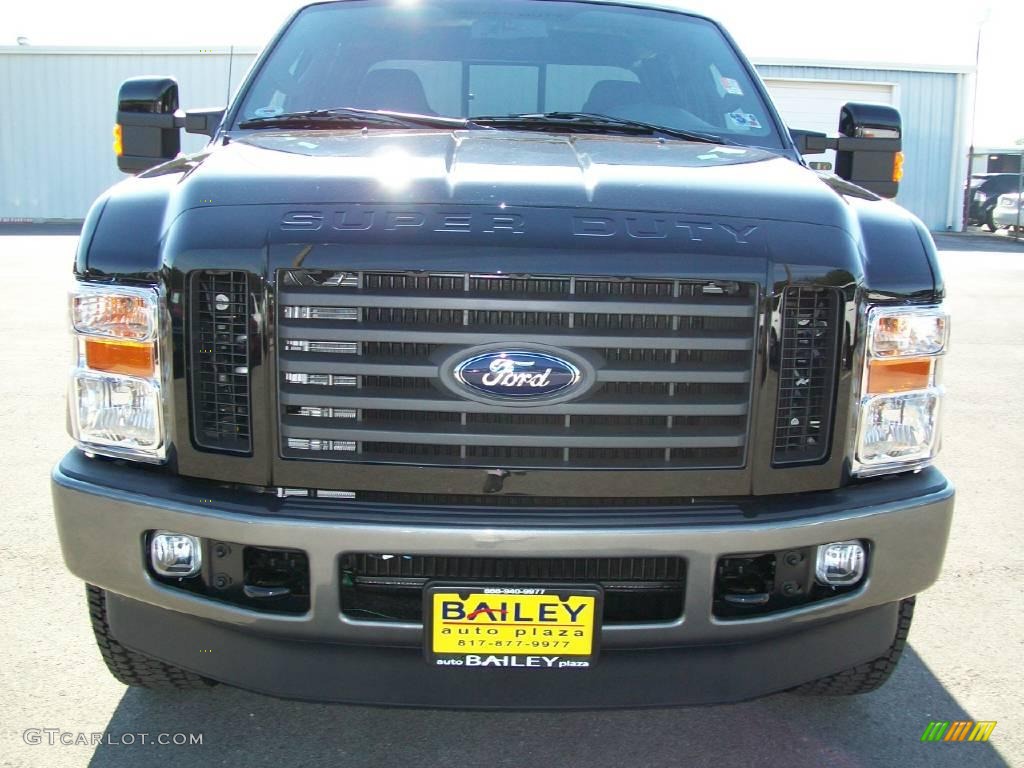 2009 F250 Super Duty FX4 Crew Cab 4x4 - Black / FX4 Black photo #1