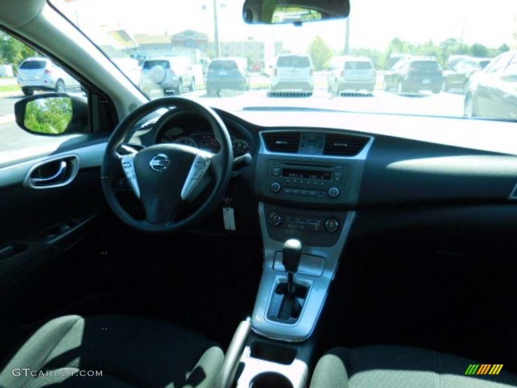 2014 Sentra S - Amethyst Gray / Charcoal photo #11