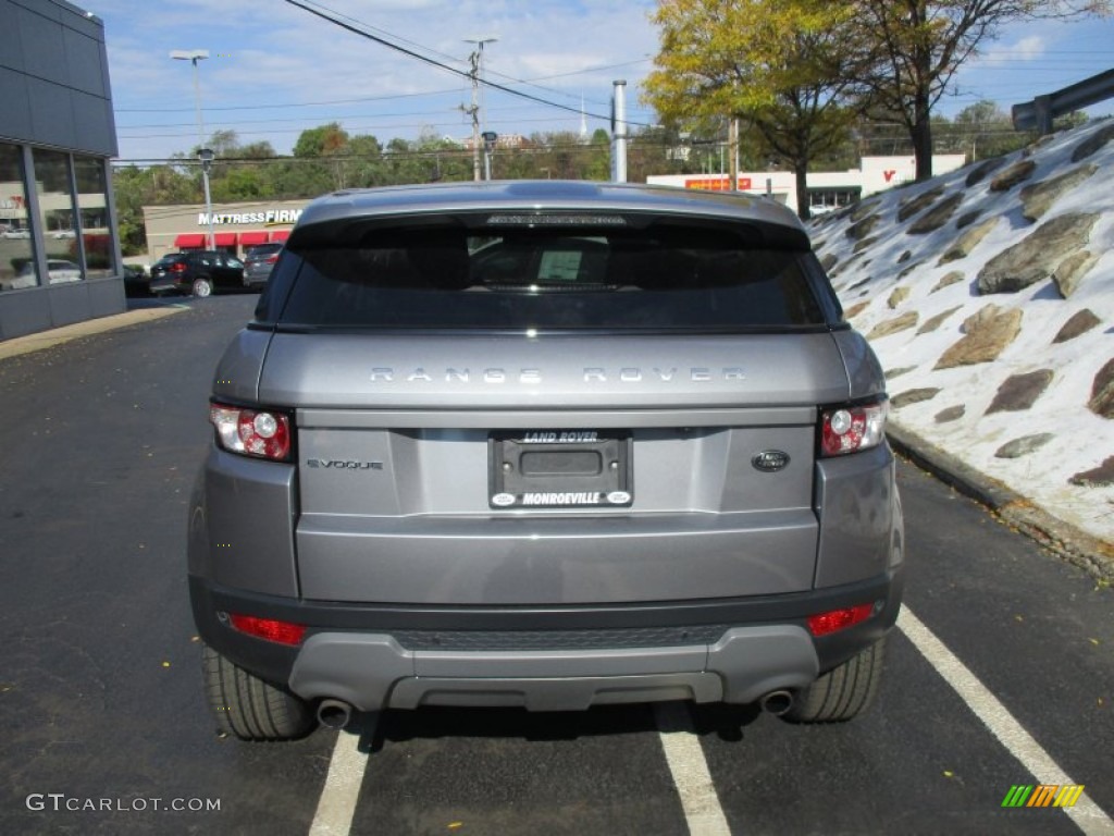 2012 Range Rover Evoque Pure - Orkney Grey Metallic / Ebony photo #5