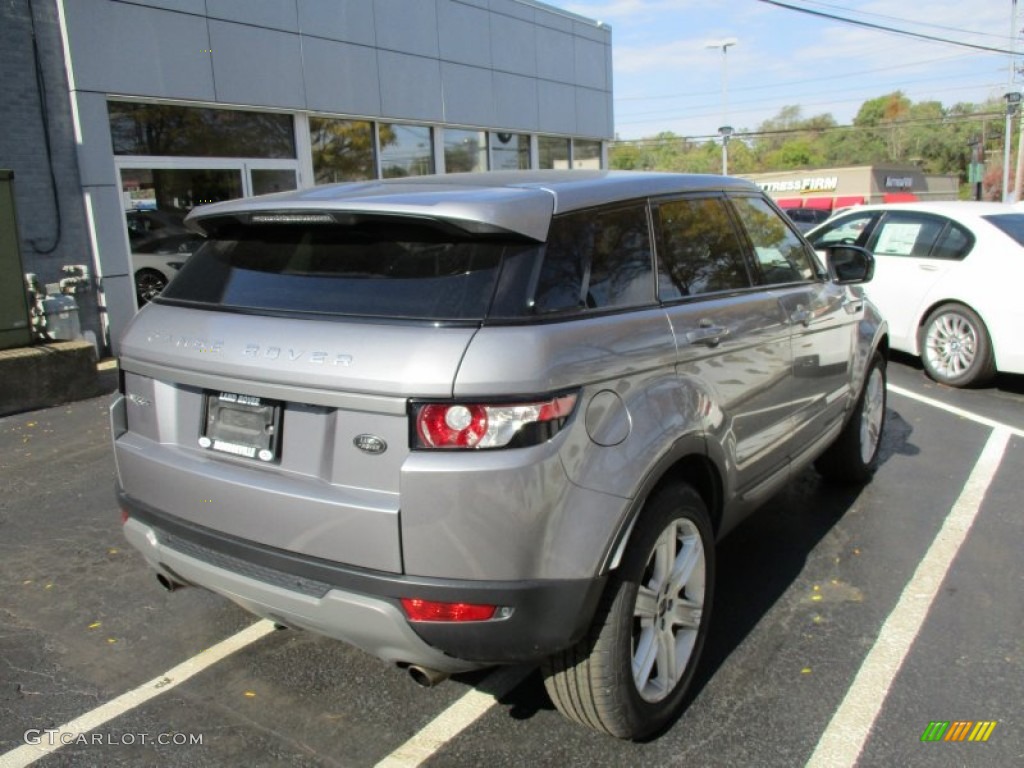 2012 Range Rover Evoque Pure - Orkney Grey Metallic / Ebony photo #6