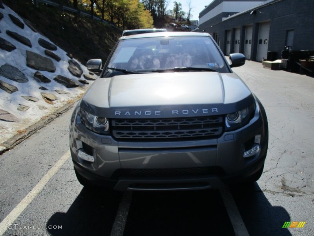 2012 Range Rover Evoque Pure - Orkney Grey Metallic / Ebony photo #8