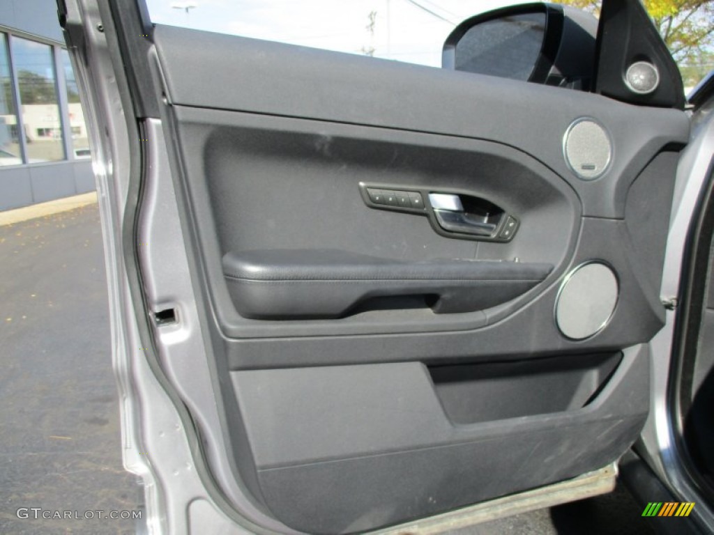 2012 Range Rover Evoque Pure - Orkney Grey Metallic / Ebony photo #10