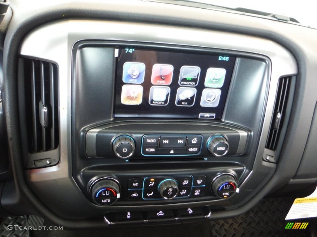 2016 Chevrolet Silverado 1500 LT Z71 Double Cab 4x4 Controls Photo #108055957