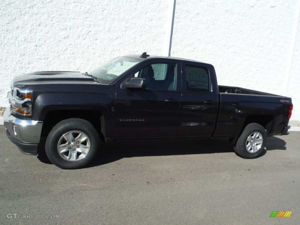 2016 Silverado 1500 LT Double Cab 4x4 - Tungsten Metallic / Jet Black photo #2