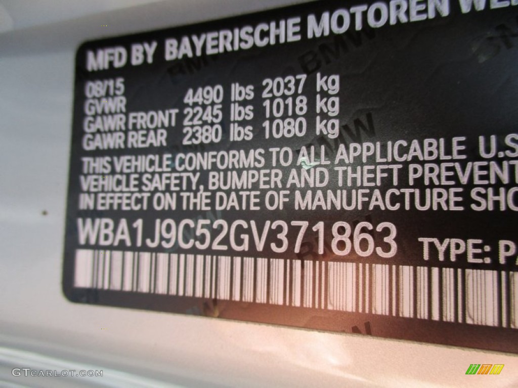 2016 M235i xDrive Coupe - Glacier Silver Metallic / Black photo #19