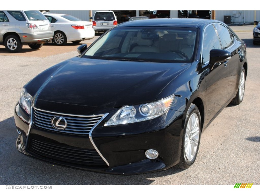 2013 ES 350 - Obsidian Black / Parchment photo #1