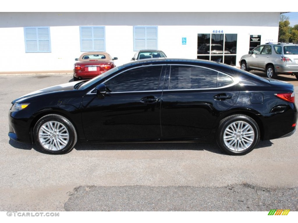 2013 ES 350 - Obsidian Black / Parchment photo #2