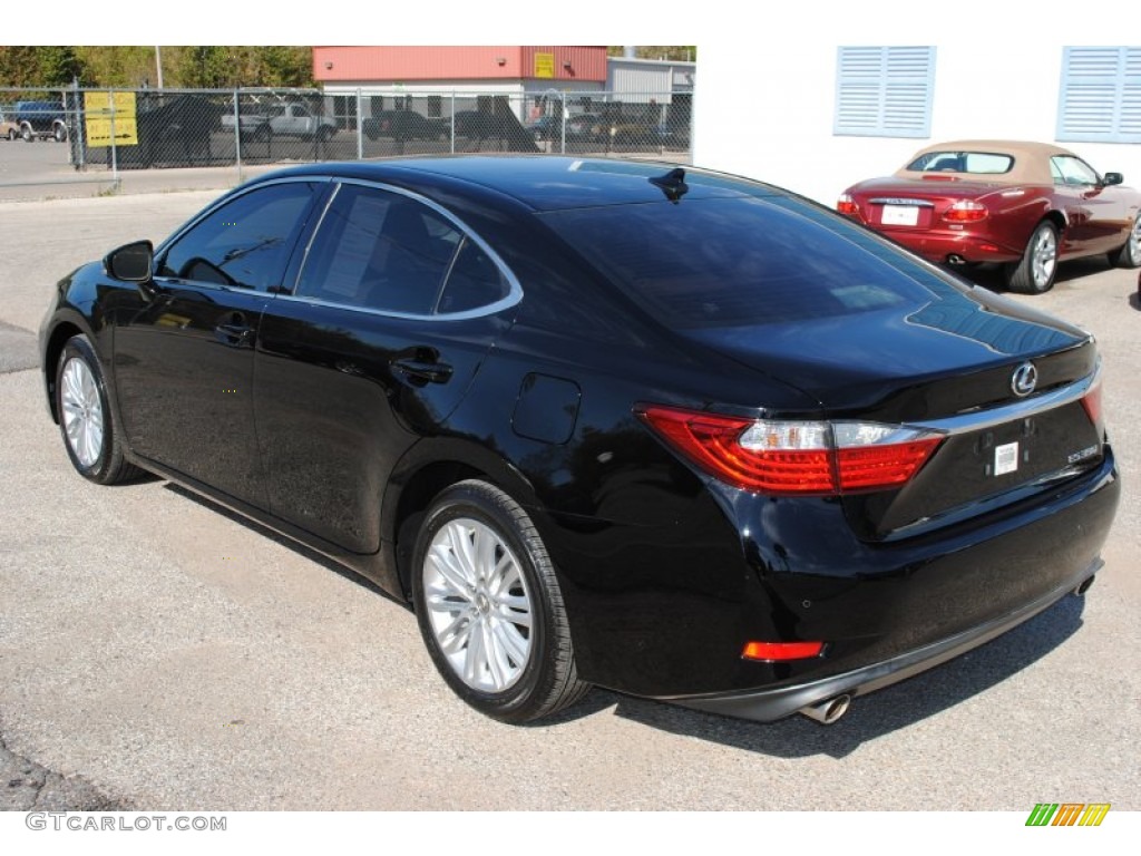 2013 ES 350 - Obsidian Black / Parchment photo #3