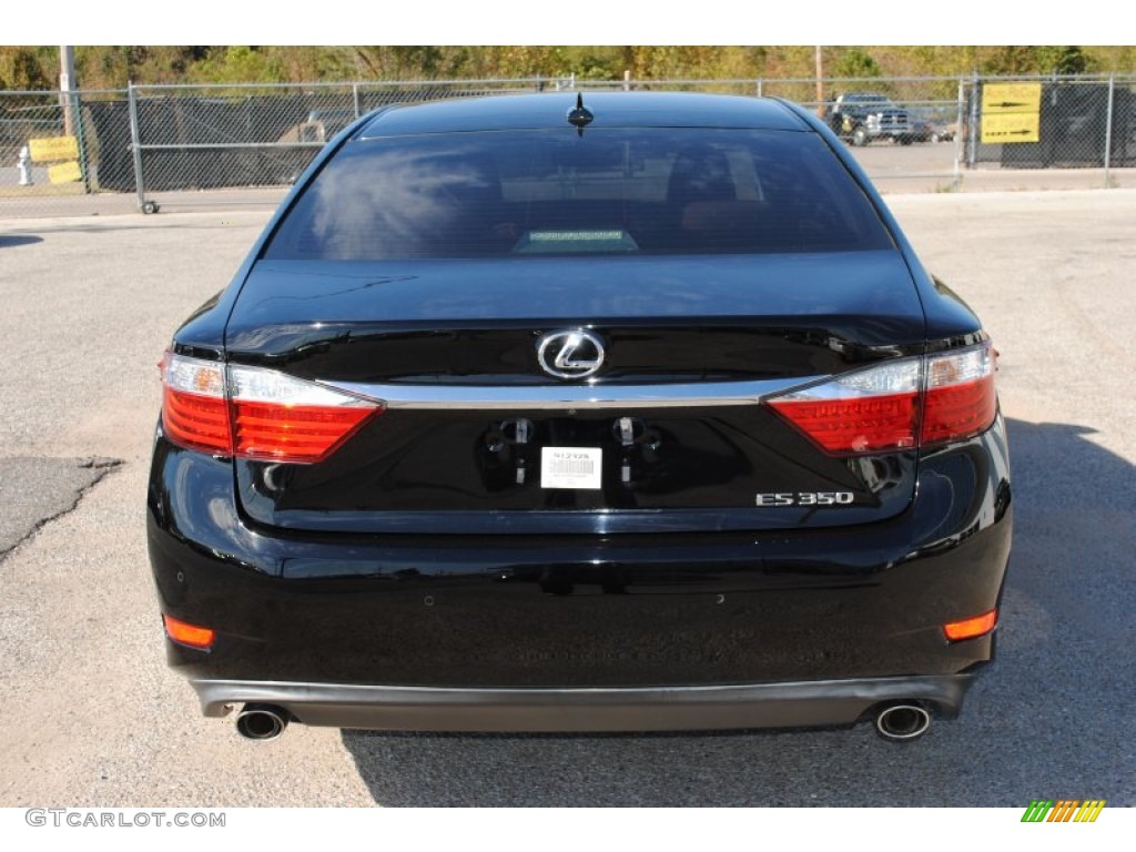 2013 ES 350 - Obsidian Black / Parchment photo #4