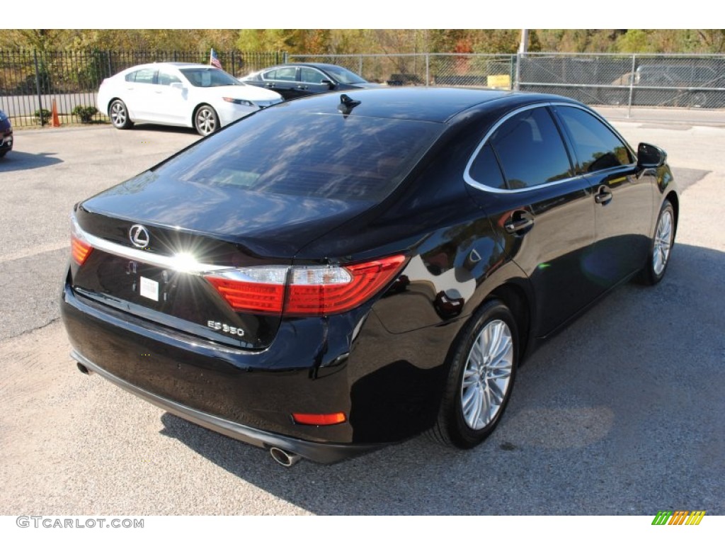 2013 ES 350 - Obsidian Black / Parchment photo #5