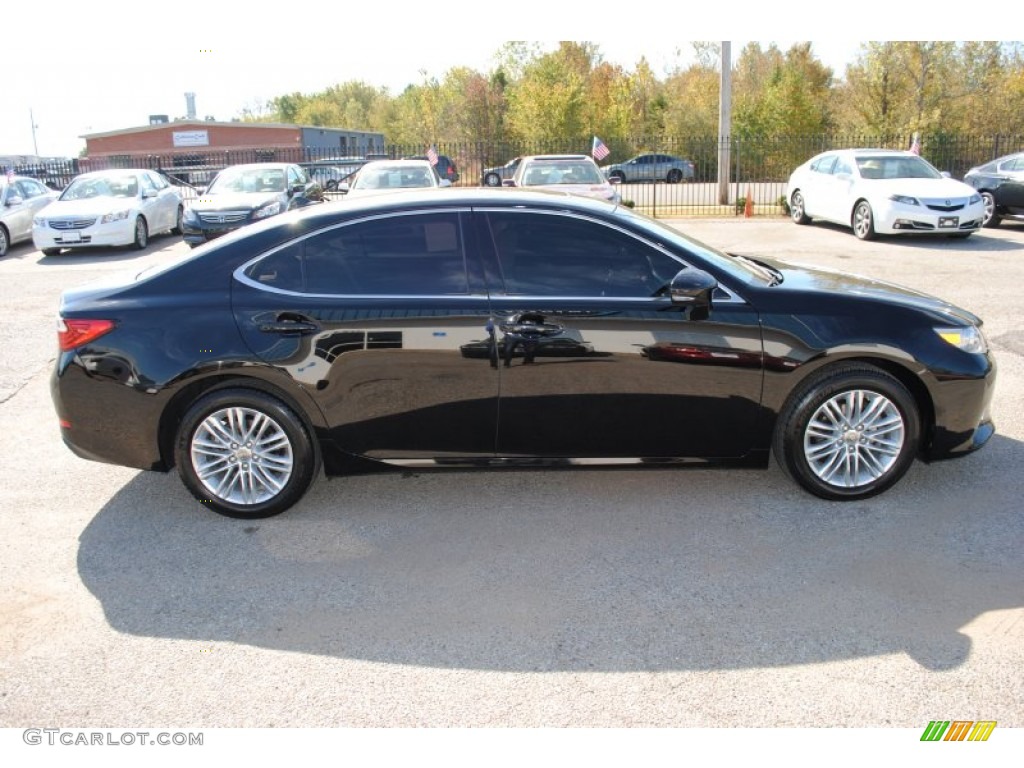 2013 ES 350 - Obsidian Black / Parchment photo #6
