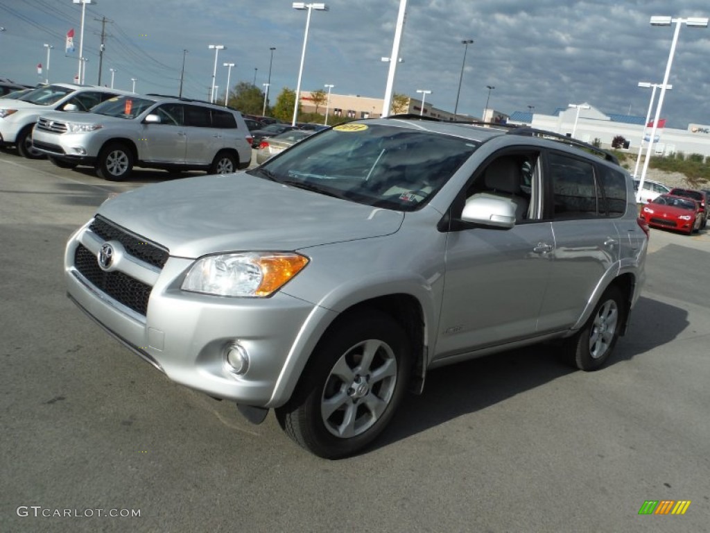 2011 RAV4 Limited 4WD - Classic Silver Metallic / Ash photo #4