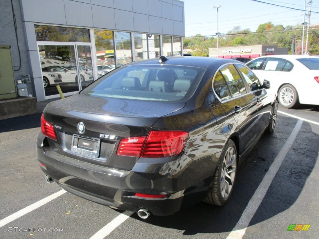 2016 5 Series 535i xDrive Sedan - Black Sapphire Metallic / Black photo #6