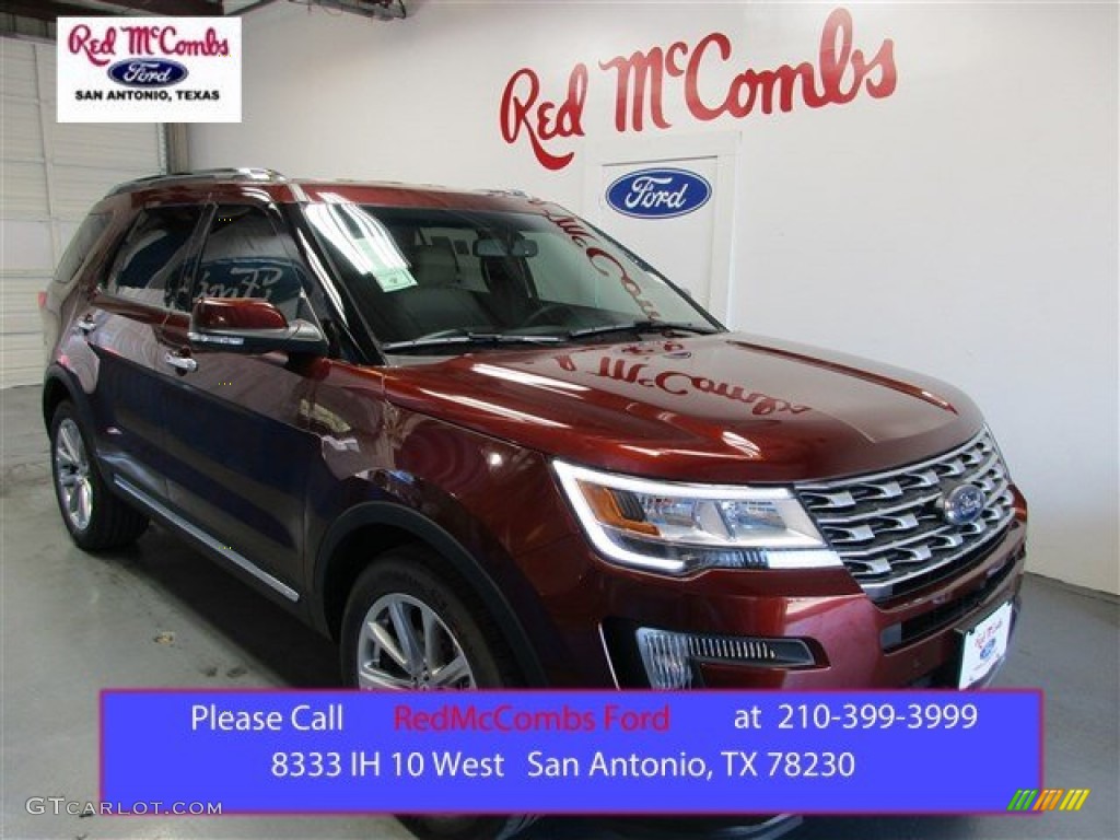 2016 Explorer Limited - Bronze Fire Metallic / Medium Light Camel photo #1