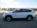 2013 White Diamond Pearl Honda CR-V EX AWD  photo #4