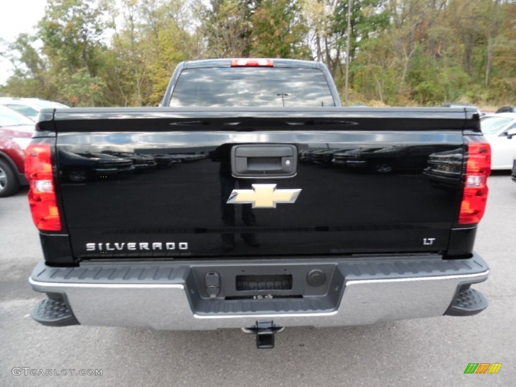 2016 Silverado 1500 LT Double Cab 4x4 - Black / Jet Black photo #6