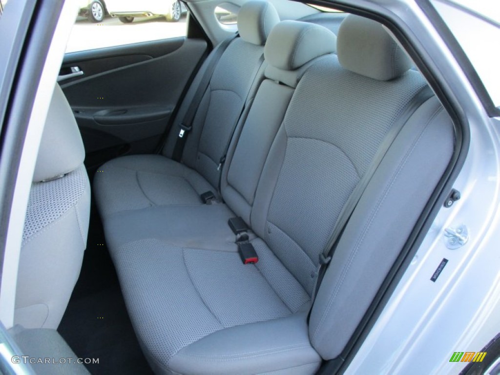 2011 Sonata GLS - Radiant Silver / Gray photo #8