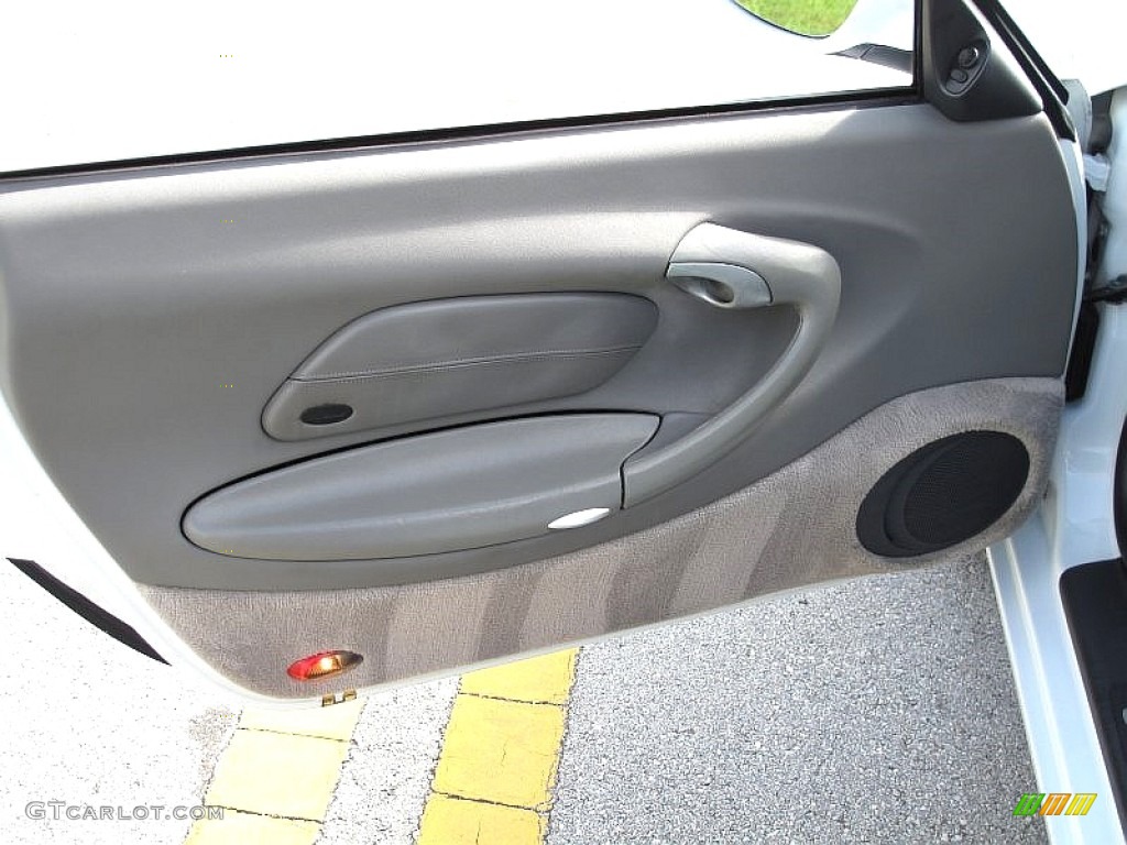 1999 Porsche 911 Carrera Coupe Space Grey Door Panel Photo #108060944