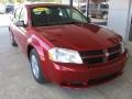 2010 Inferno Red Crystal Pearl Dodge Avenger SXT #108048159