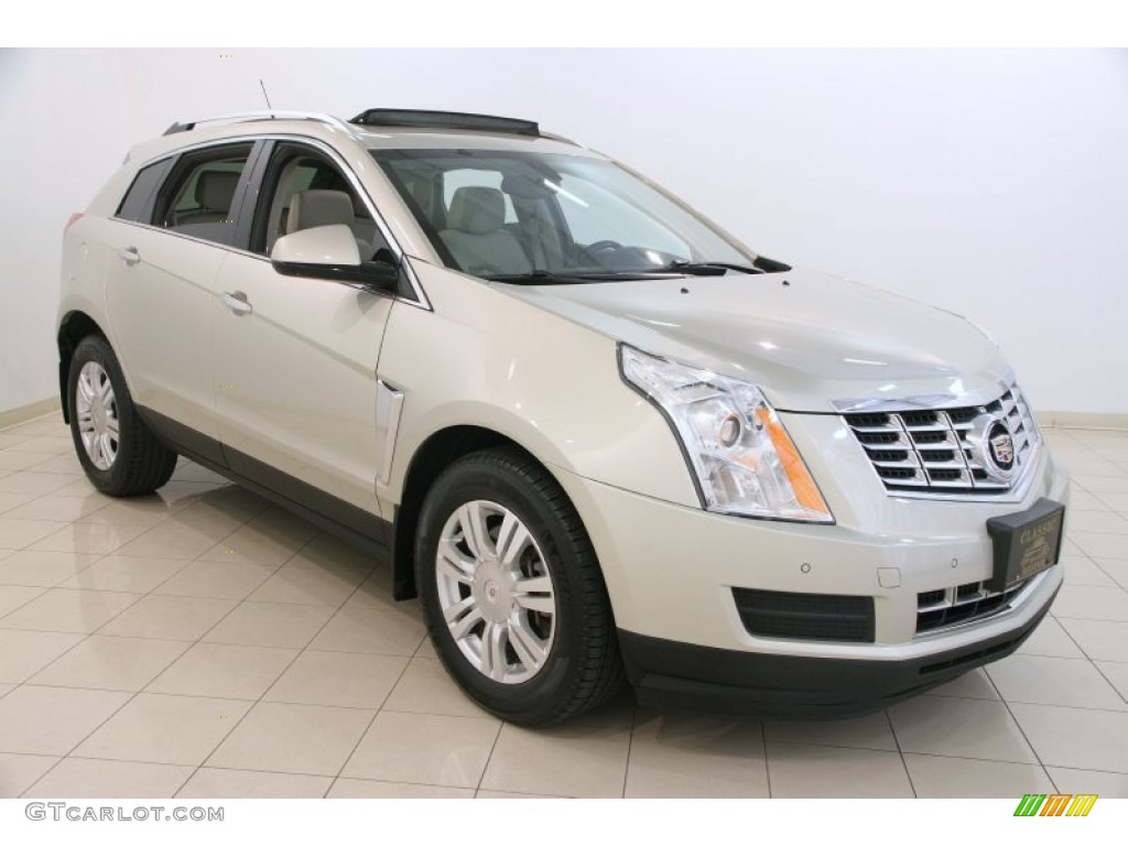 Silver Coast Metallic Cadillac SRX