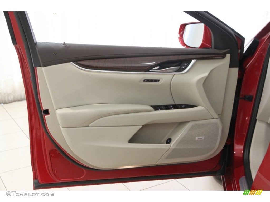 2013 XTS Luxury AWD - Crystal Red Tintcoat / Shale/Cocoa photo #4