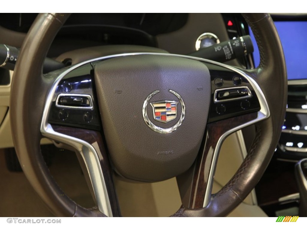 2013 XTS Luxury AWD - Crystal Red Tintcoat / Shale/Cocoa photo #6