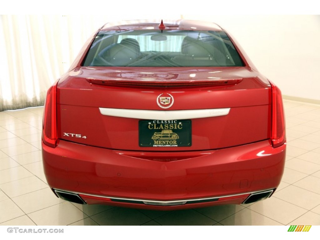 2013 XTS Luxury AWD - Crystal Red Tintcoat / Shale/Cocoa photo #17