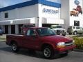2002 Dark Cherry Red Metallic Chevrolet S10 Regular Cab  photo #1