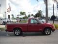 2002 Dark Cherry Red Metallic Chevrolet S10 Regular Cab  photo #2