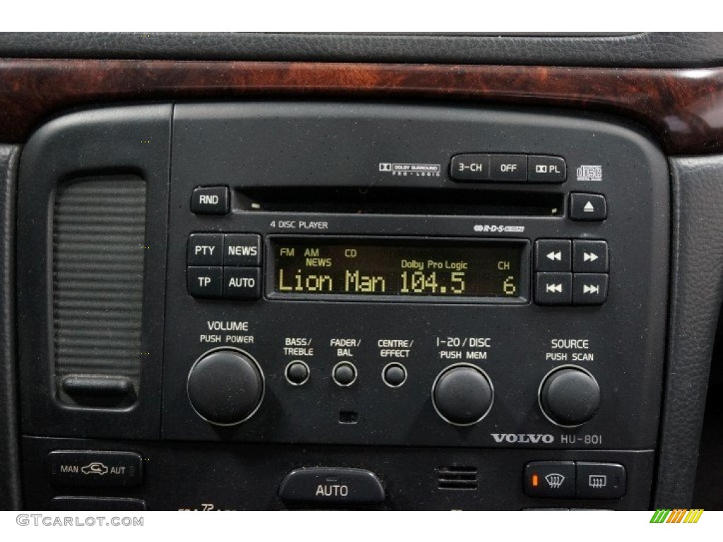 2004 S80 T6 - Black / Graphite photo #33