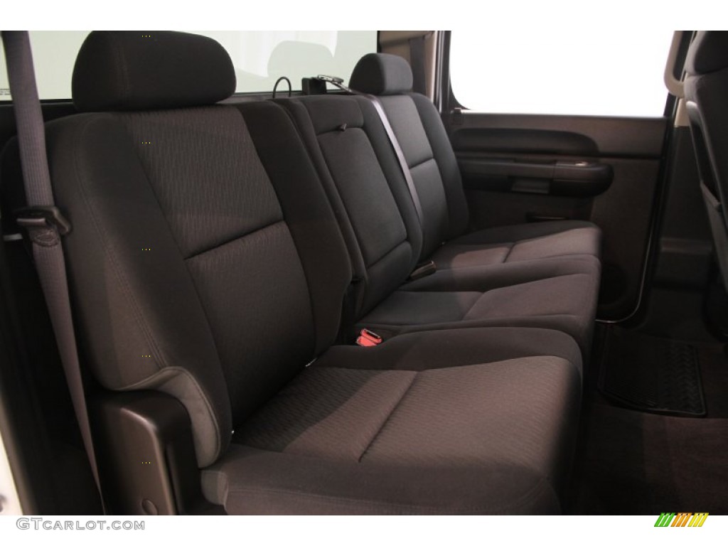 2011 Chevrolet Silverado 1500 LS Crew Cab 4x4 Rear Seat Photo #108065755