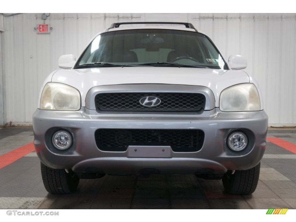 2004 Santa Fe GLS - Nordic White / Gray photo #3