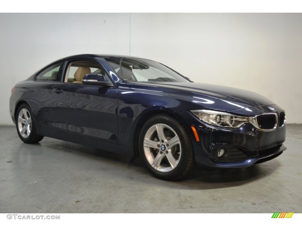 Imperial Blue Metallic 2015 BMW 4 Series 428i Coupe Exterior Photo #108067360