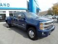 Deep Ocean Blue Metallic - Silverado 3500HD High Country Crew Cab Dual Rear Wheel 4x4 Photo No. 3