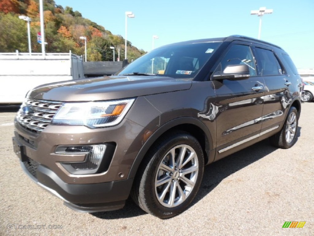 Caribou Metallic 2016 Ford Explorer Limited 4WD Exterior Photo #108068894