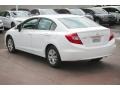 Taffeta White - Civic LX Sedan Photo No. 2