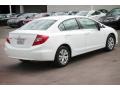 Taffeta White - Civic LX Sedan Photo No. 11