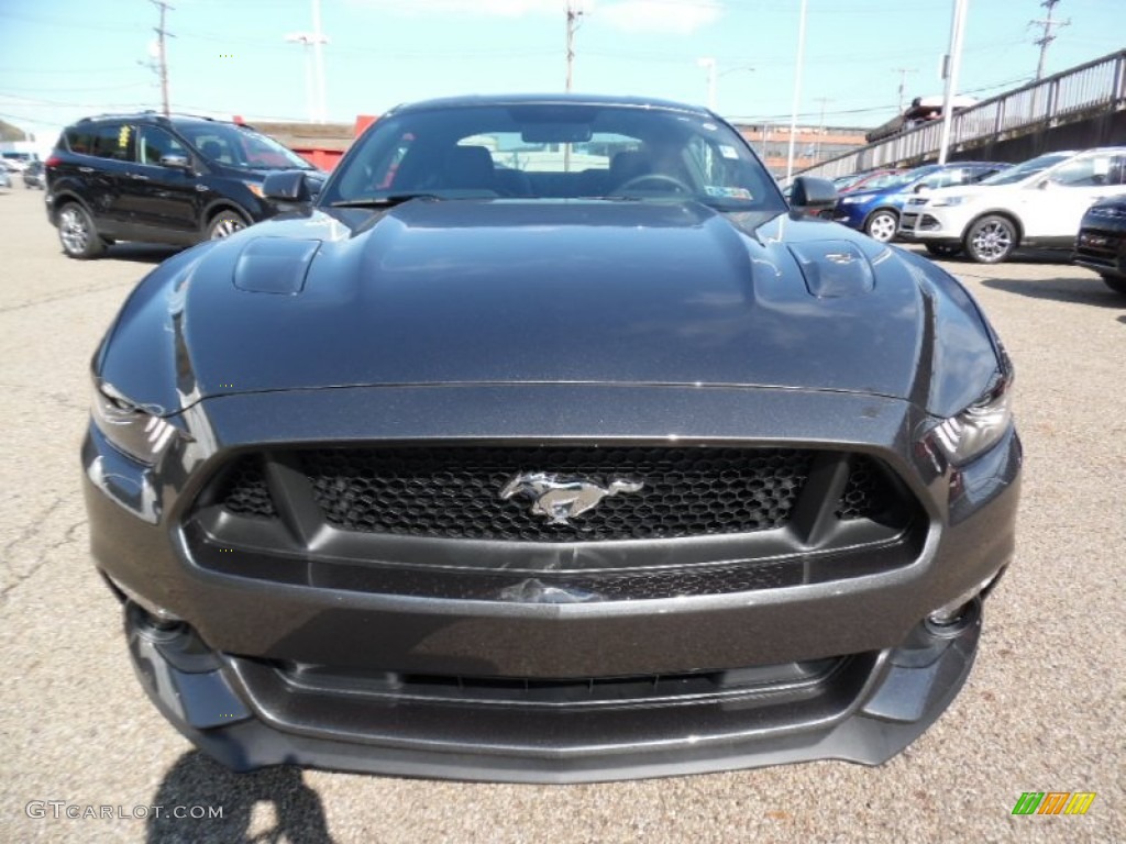 2016 Mustang GT Coupe - Magnetic Metallic / Ebony photo #7