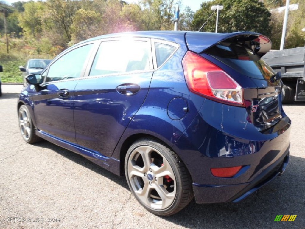 Kona Blue Metallic 2016 Ford Fiesta ST Hatchback Exterior Photo #108070389