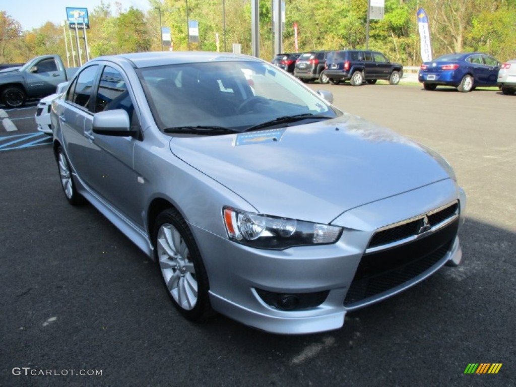 2011 Apex Silver Metallic Mitsubishi Lancer GTS 108047779 Photo 12