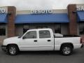 2005 Summit White Chevrolet Silverado 1500 LS Crew Cab  photo #1